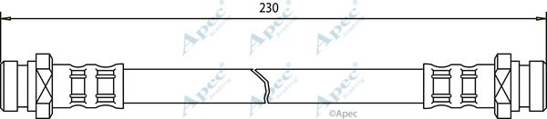 APEC BRAKING Тормозной шланг HOS3462